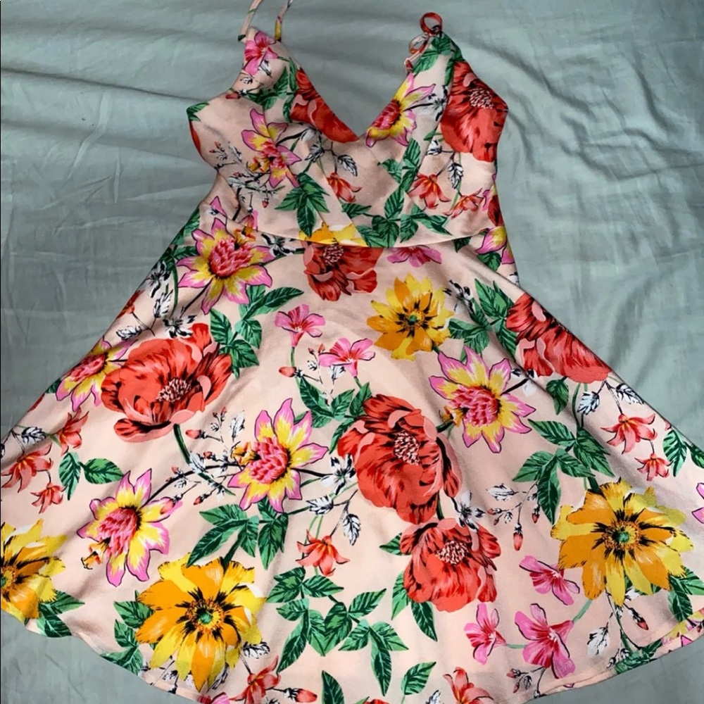 Mini flare dress